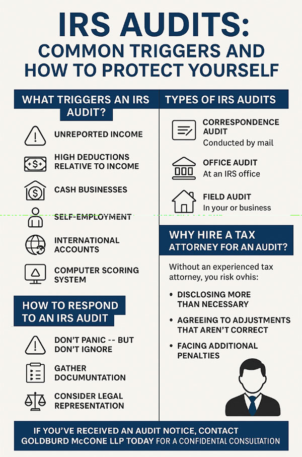 IRS Audits : Common Triggers and How to protect yourself